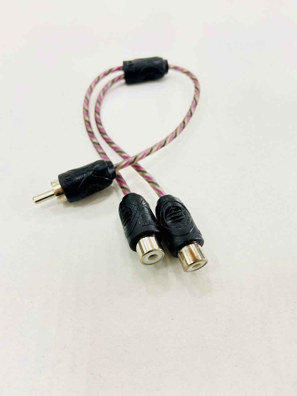 Dynamic State RCC-1M2F SERIES 0 Сигнальный кабель RCA, Y-адаптер Dynamic State RCC-1M2F SERIES 0 Сигнальный кабель RCA, Y-адаптер