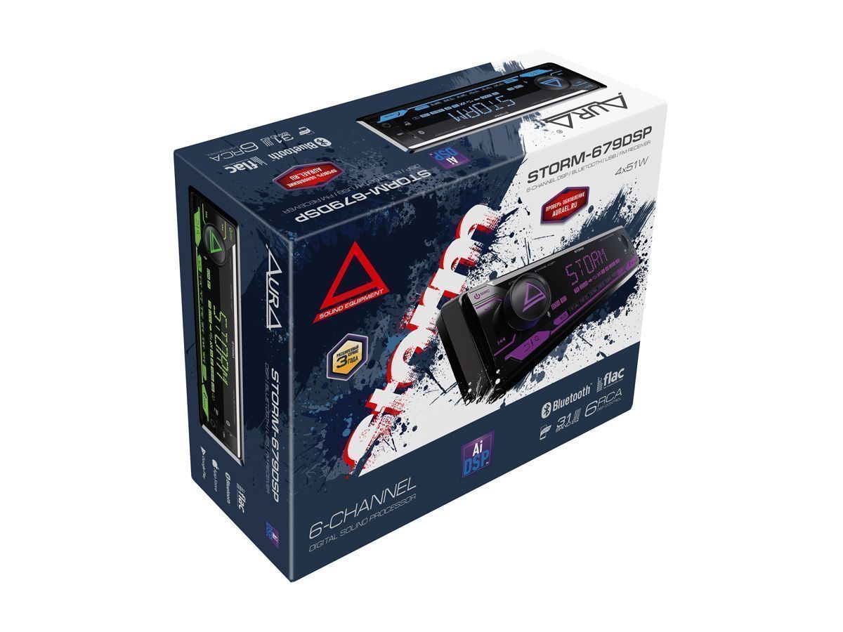 Aura STORM-679DSP автомагнитола
