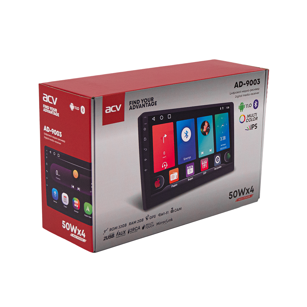 А/м ACV AD-9003 мультимедийная система Android