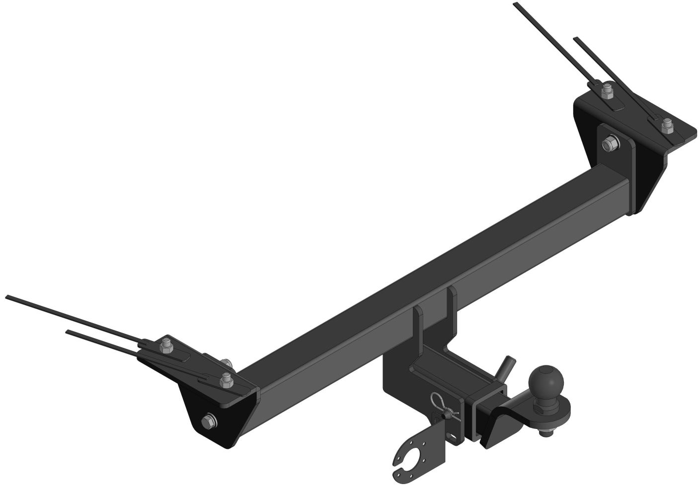 Фаркоп Уникар 12150A для Honda Crossroad II поколение 2008-2016, быстросъемный шар (тип Е)