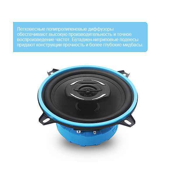 Recoil Audio Blue RCX525, коаксиальные динамики