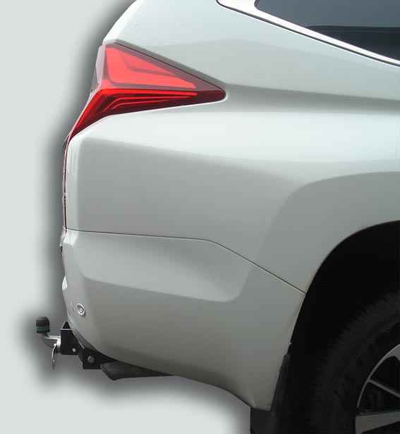 Фаркоп Leader Plus M115-FC для Mitsubishi Pajero Sport II-III 2008-2016, съемный шар (тип FC)