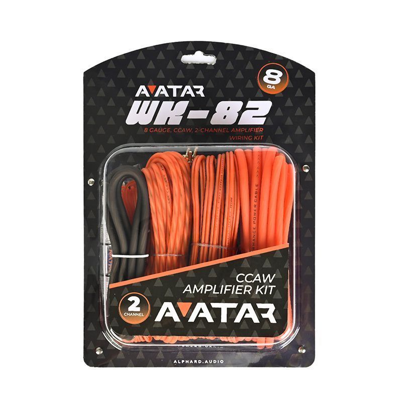 Avatar WK-82 комплект для 2-канального усилителя Avatar WK-82 комплект для 2-канального усилителя