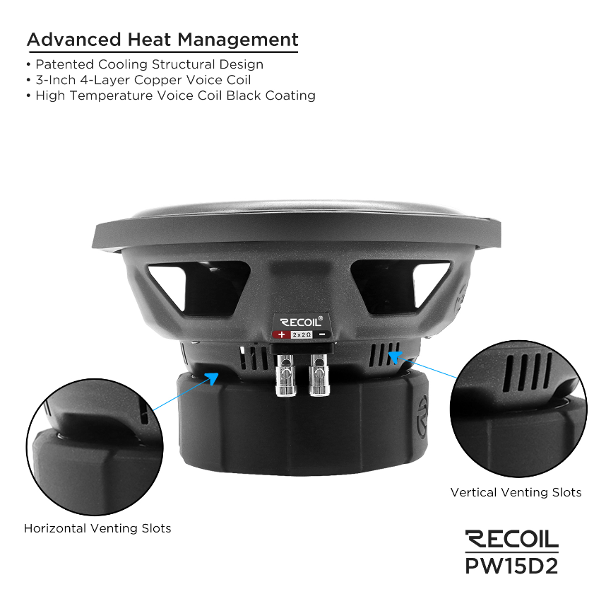 Recoil Audio PW15D2 сабвуфер