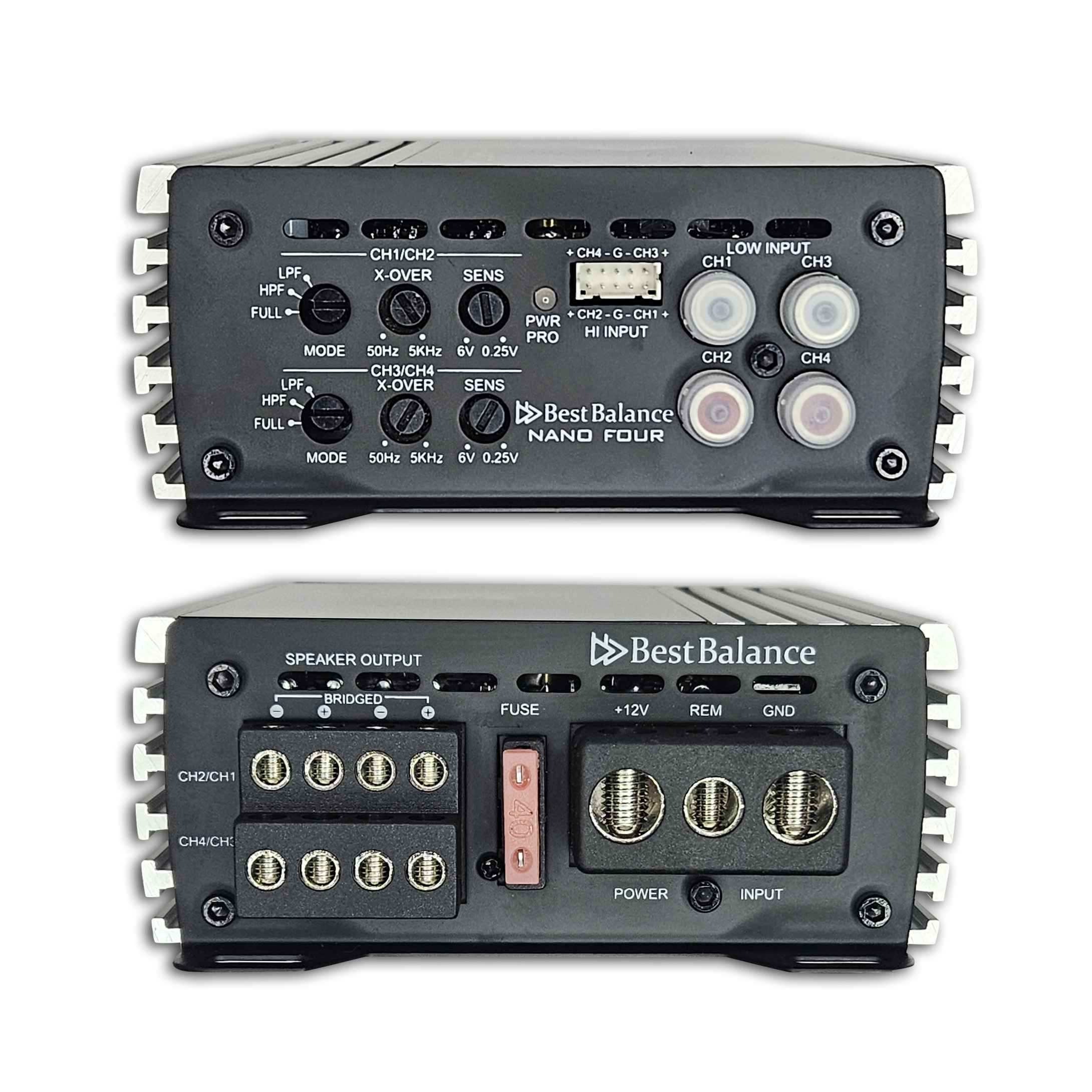 Best Balance NANO FOUR, четырехканальный усилитель класса D