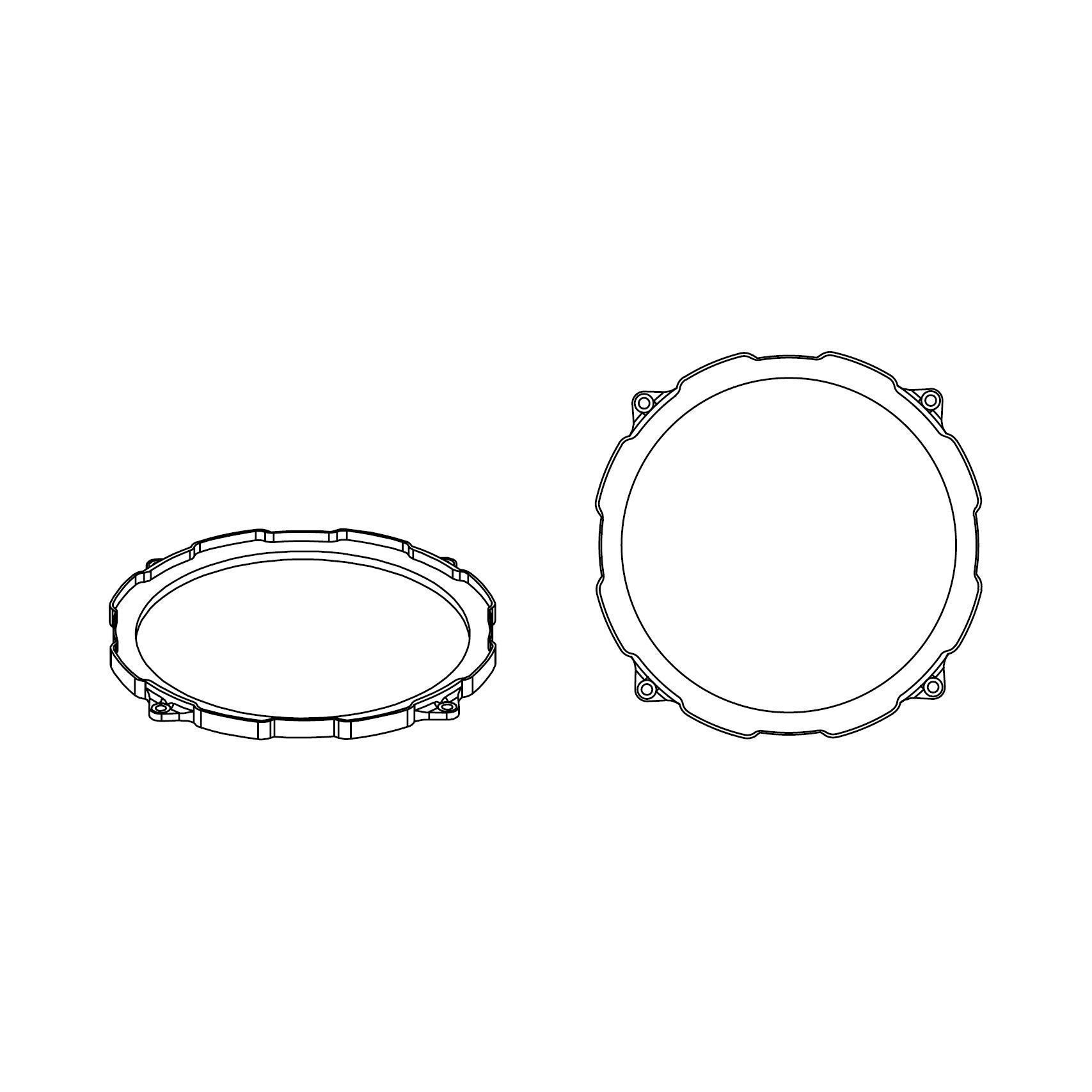 HELIX CFMK165 MB.1 (FDM) монтажные кольца