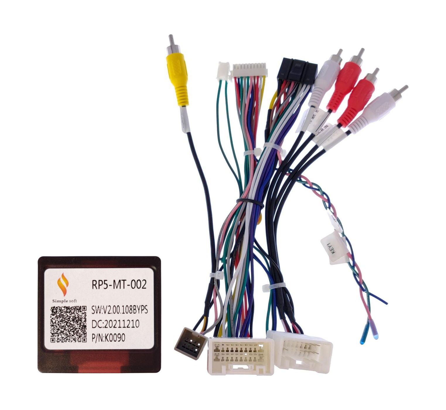 Провода WS-MTMT12 WM-MT в Mitsubishi Pajero Sport 2013-19