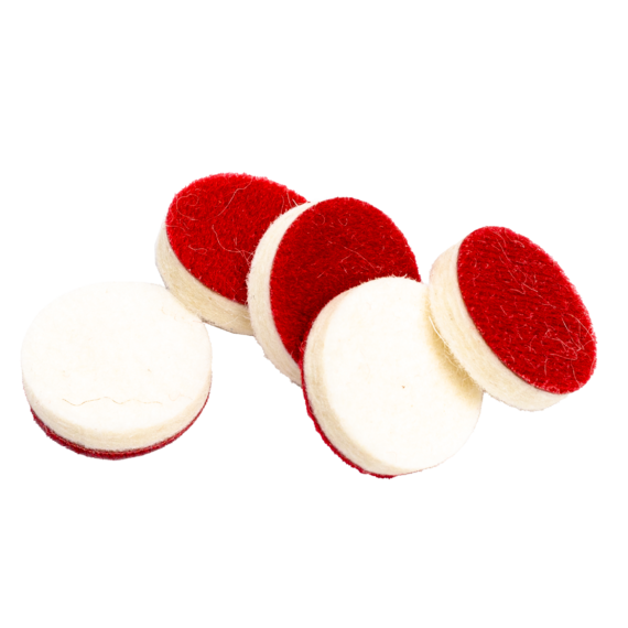 Набор фетровых кругов для гибкого вала LERATON MPFS 5шт.