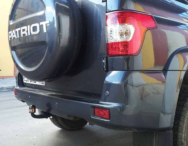 Фаркоп AvtoS UAZ-04 для УАЗ Patriot 2005-..., условно съемный шар (тип A)
