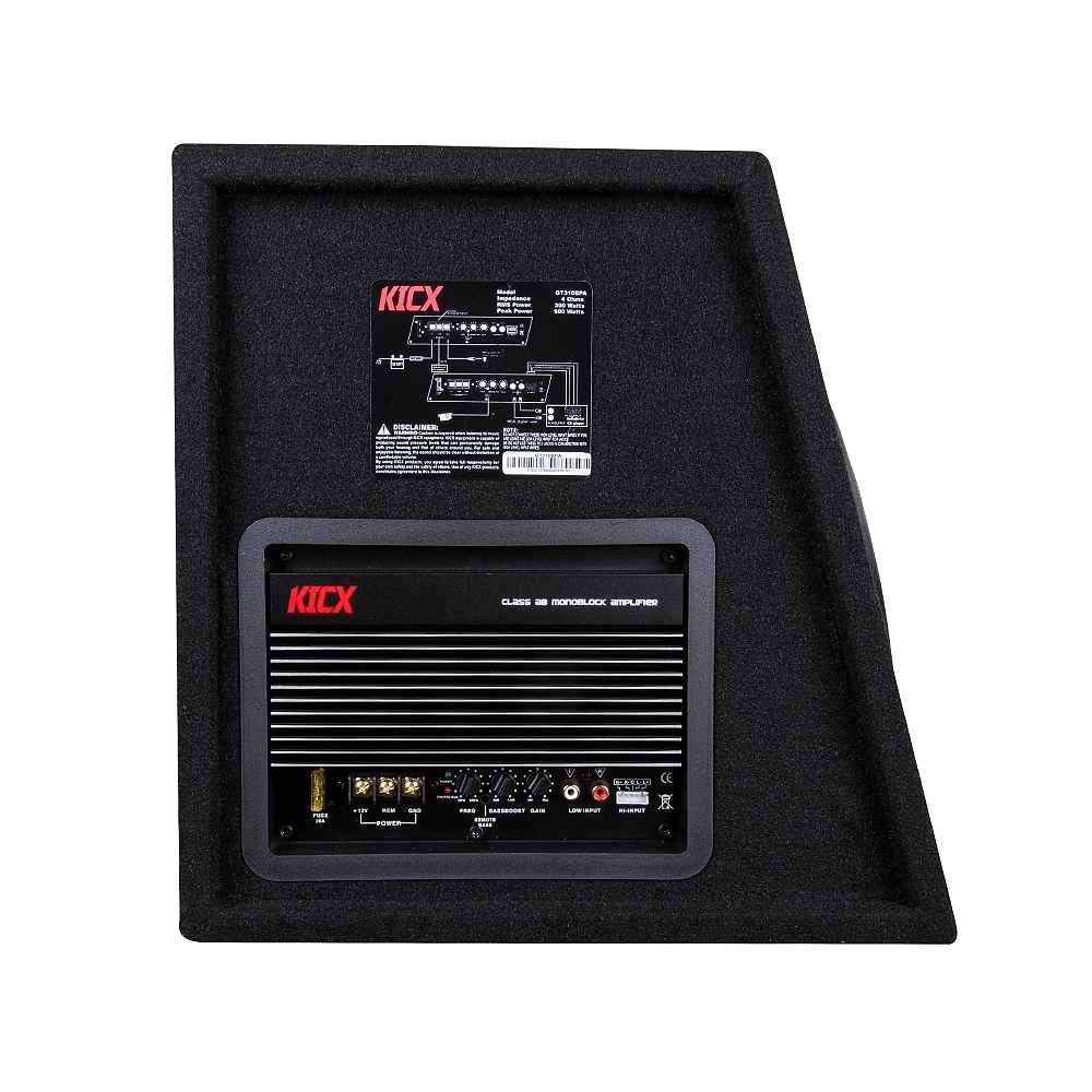 Kicx GT-310BPA сабвуфер активный