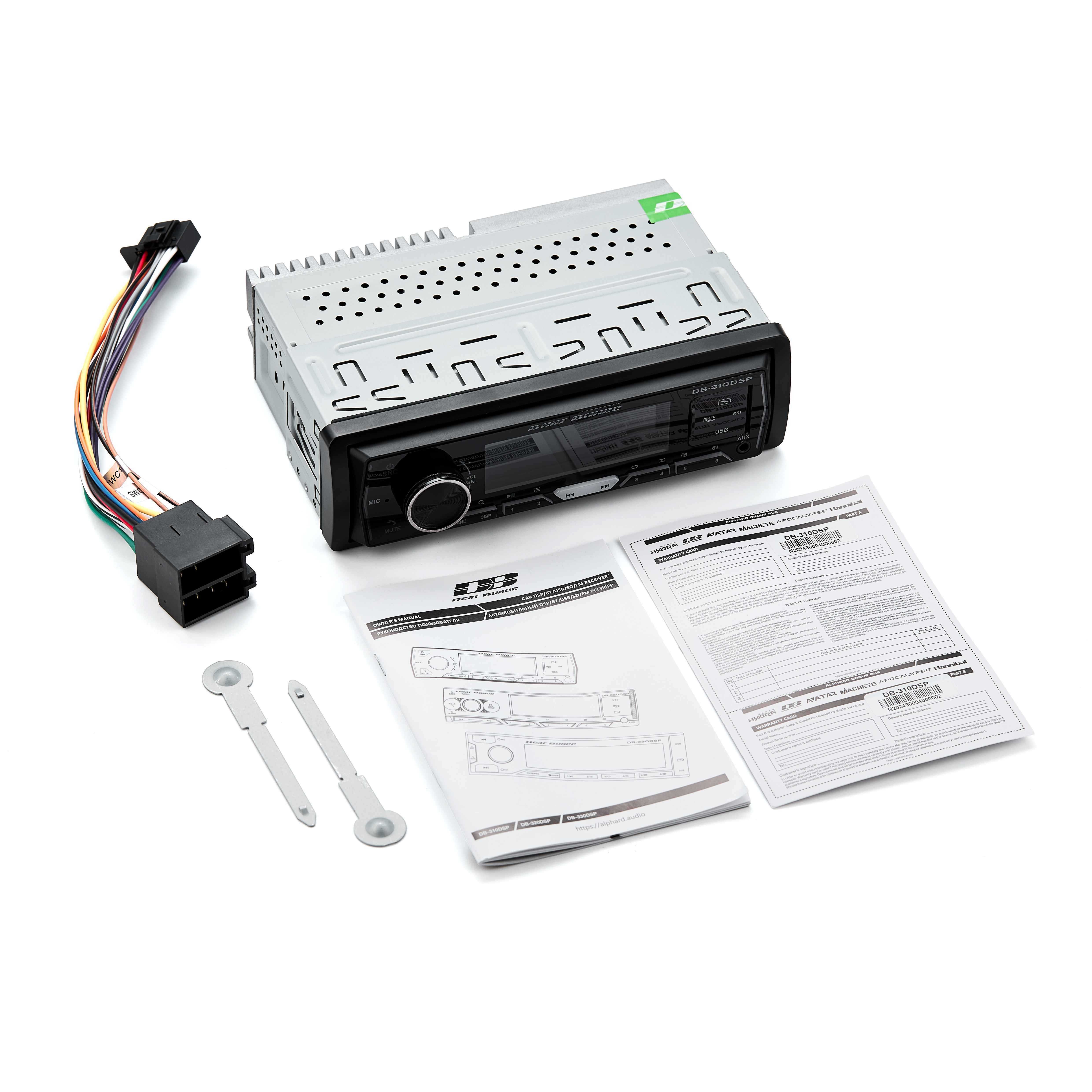 Deaf Bonce DB-310DSP, головное устройство