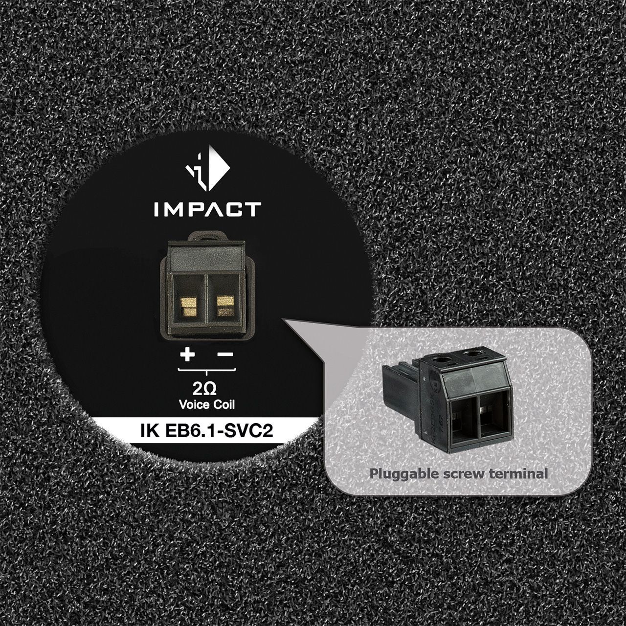 HELIX IK EB6.1 SVC2 1х2 Ом, сабвуфер (K330611)