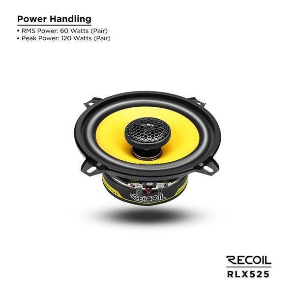 Recoil Audio Yellow RLX-525, коаксиальные динамики