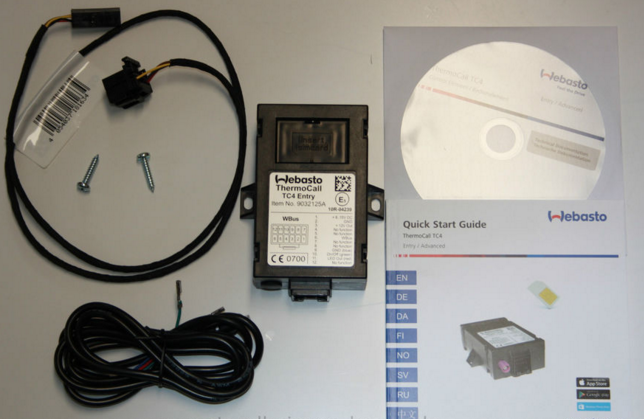 Webasto ThermoCall 4 Entry