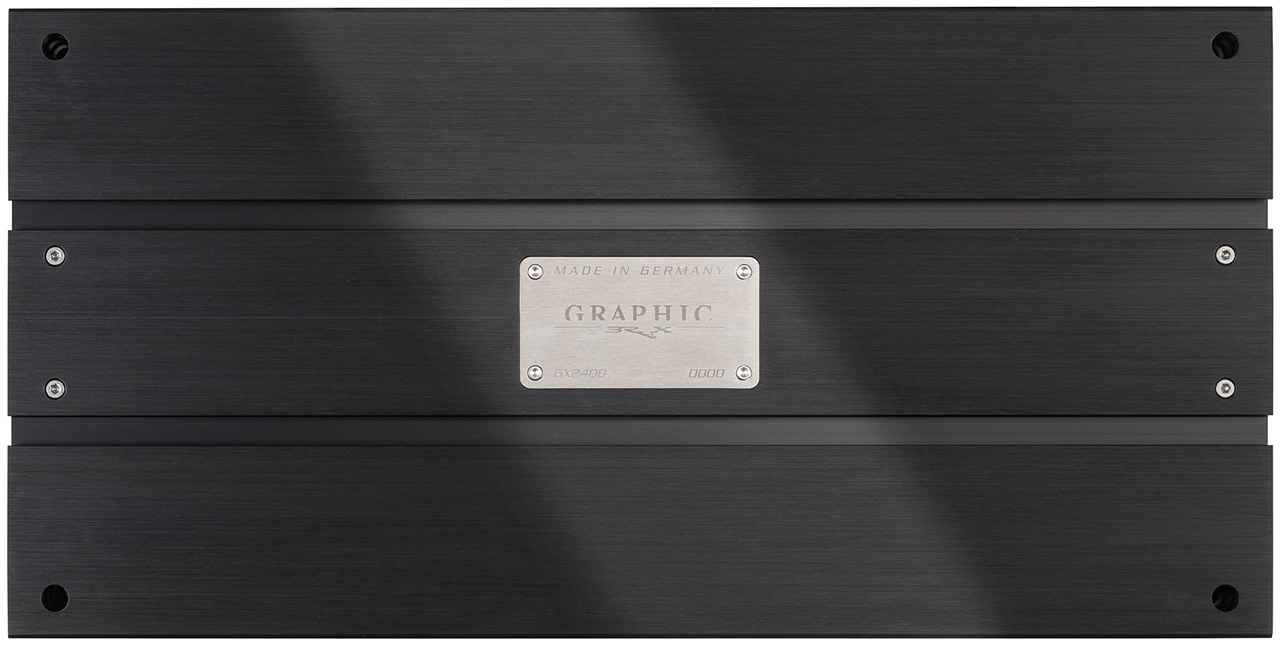 BRAX GX2400 Усилитель High End 4 канальный, чёрный, радиатор 