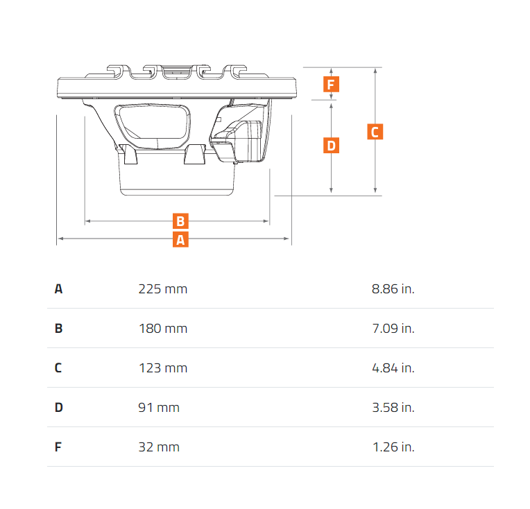 Hertz HMX 8 S-LD-G, коаксиальные динамики (морская серия)
