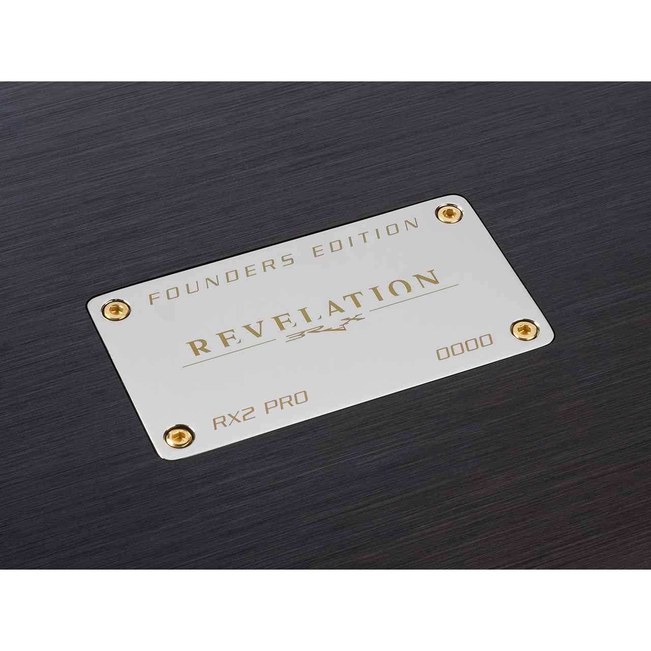 BRAX REVELATION RX2 PRO - FOUNDERS EDITION Усилитель High End 2 канальный, чёрный, цифровой вход