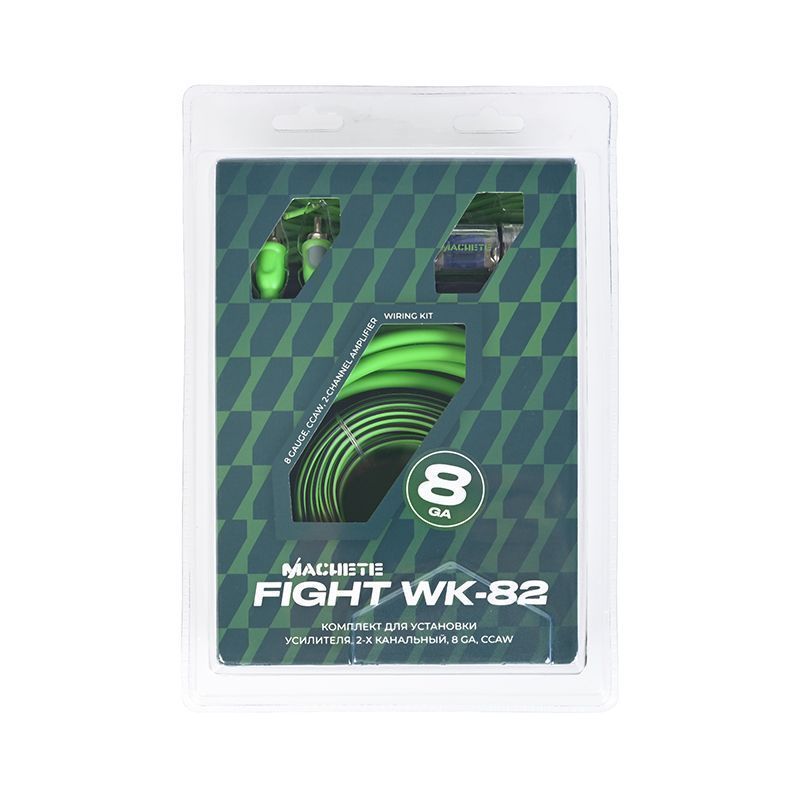 Alphard Fight WK-82 комплект для 2-канального усилителя Alphard Fight WK-82 комплект для 2-канального усилителя