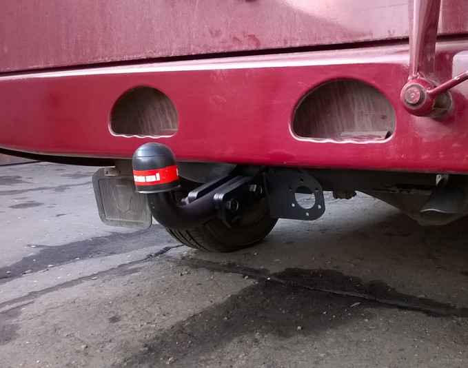 Фаркоп Oris (Bosal) 5606-AN для ГАЗ 2752 (Соболь), 2217 (Баргузин) 1999-, условно съемный шар (тип A