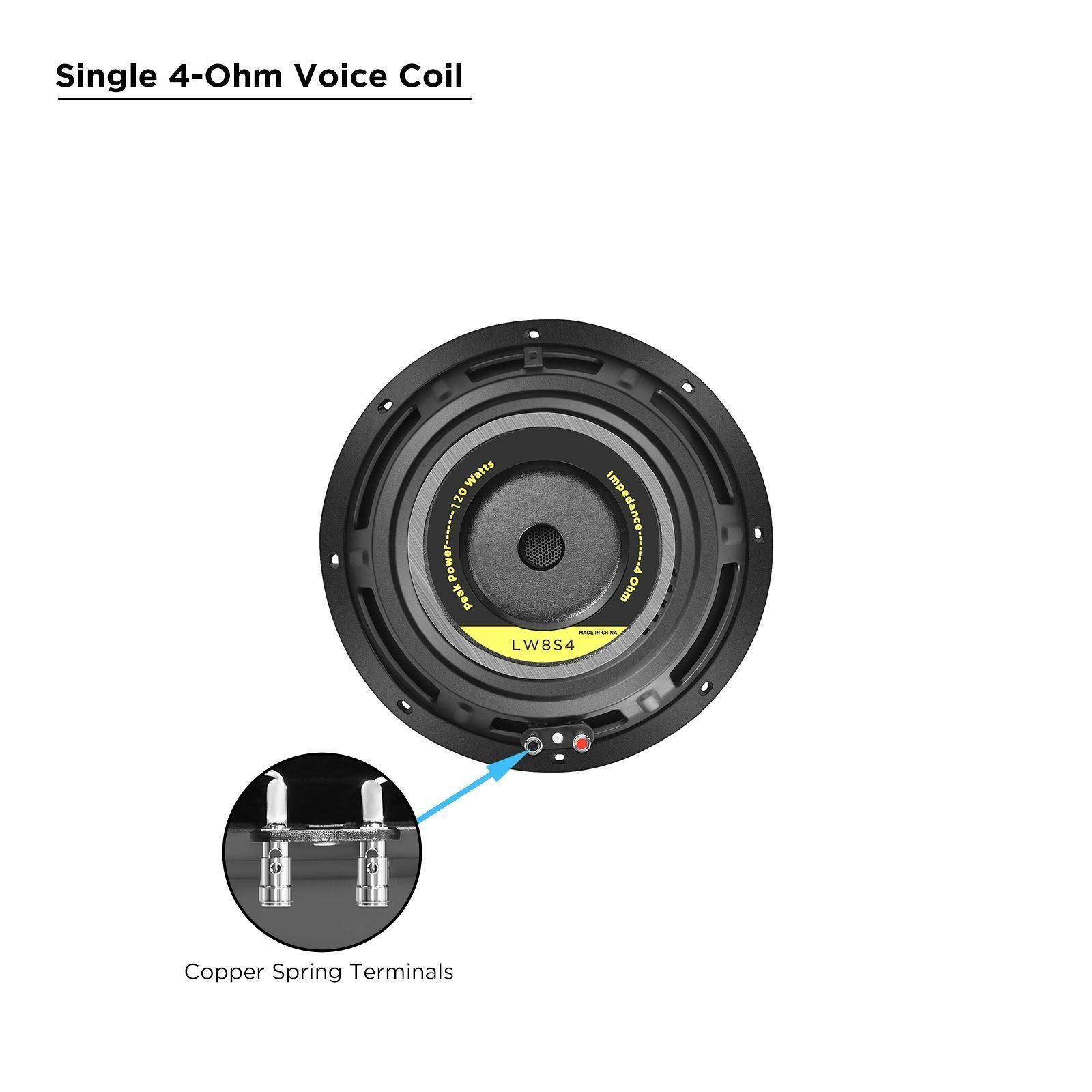 Recoil Audio LW8S4 сабвуфер