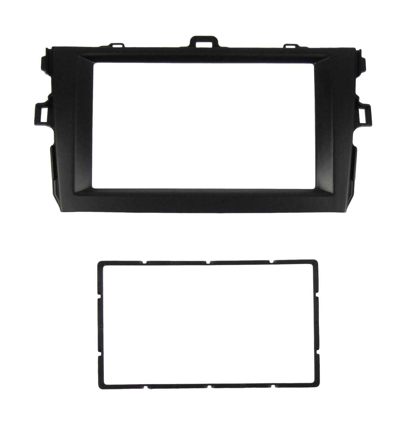 Переходная рамка для Toyota Corolla/Axio/Fielder 06-13 2DIN черная