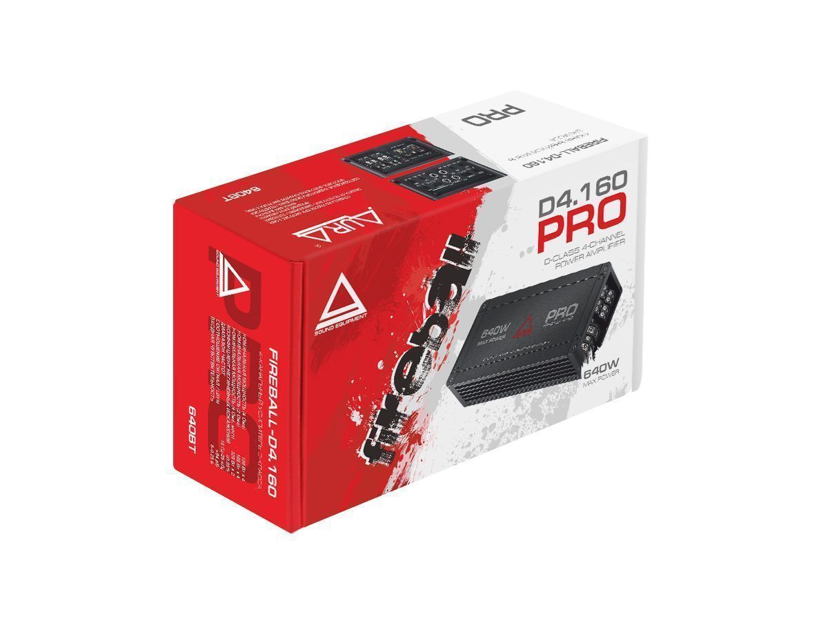Aura FIREBALL-D4.160 PRO усилитель
