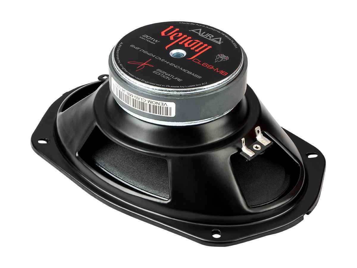 Aura VENOM-CL69-MB, мидбасовые динамики Aura VENOM-CL69-MB, мидбасовые динамики