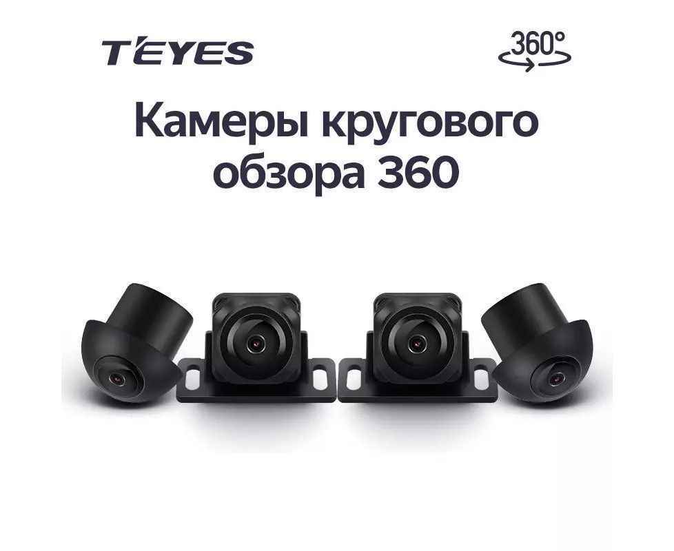 Teyes 3D 360 камеры кругового обзора