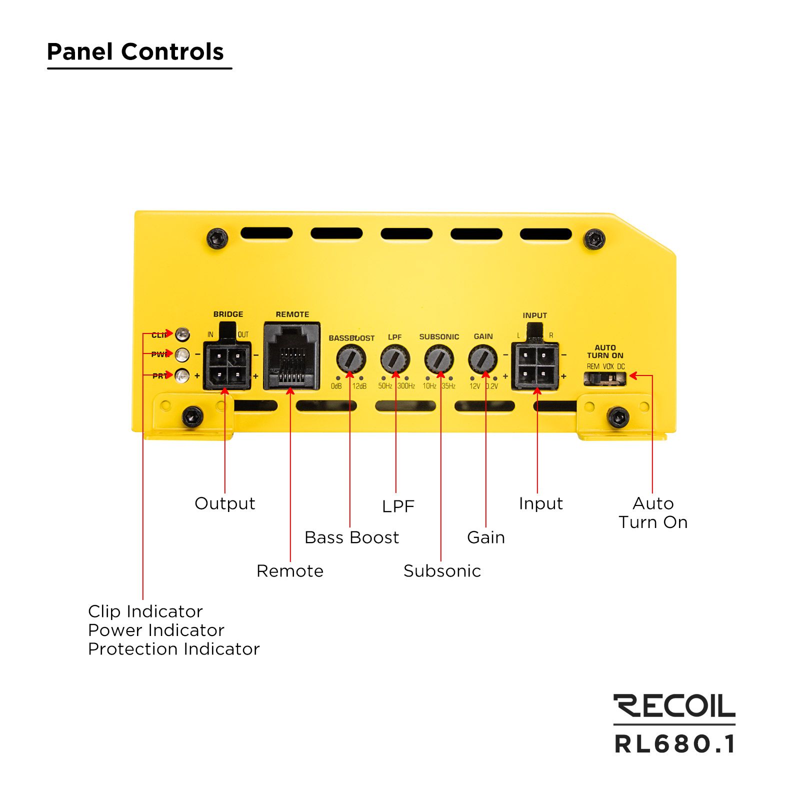 Recoil Audio RL680.1 усилитель