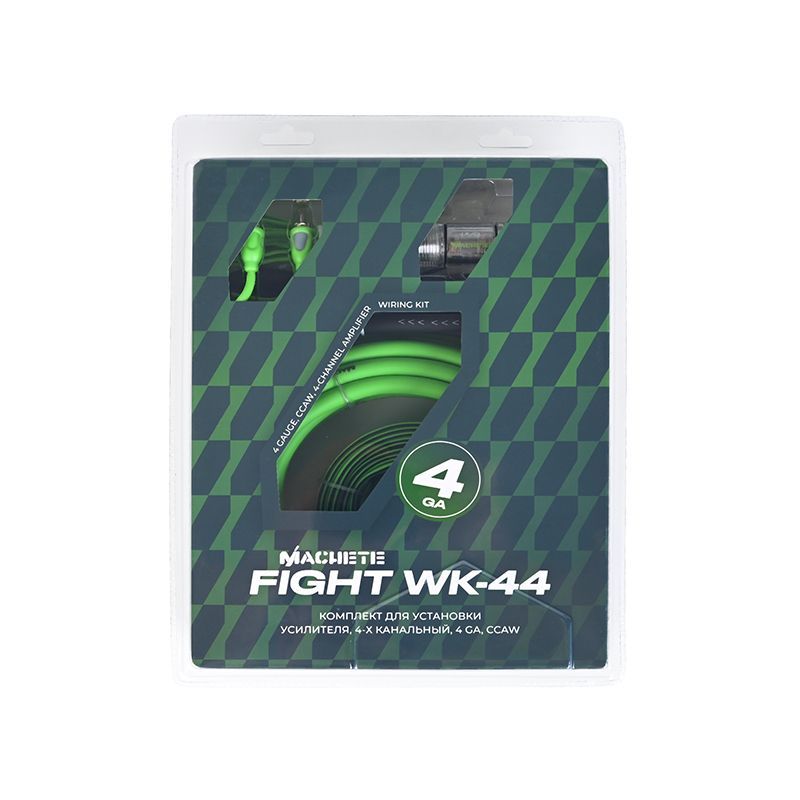 Alphard Fight WK-44 комплект для 4-канального усилителя Alphard Fight WK-44 комплект для 4-канального усилителя