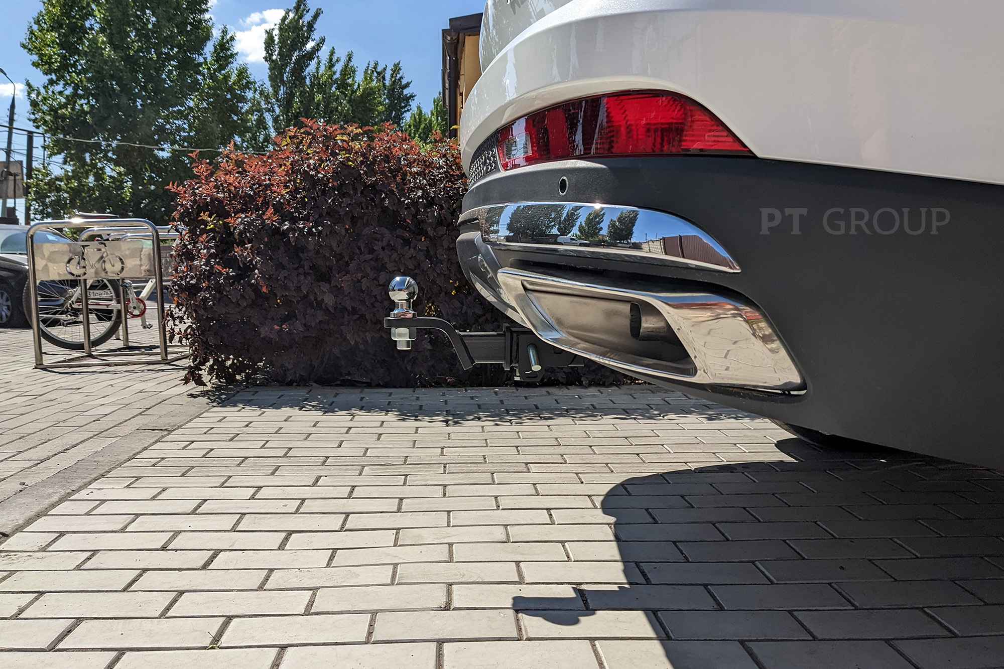 Фаркоп ПТ ГРУПП JXD-23-991122.00 для Jetour X90 PLUS 2023-..., быстросъемный шар (тип Е)