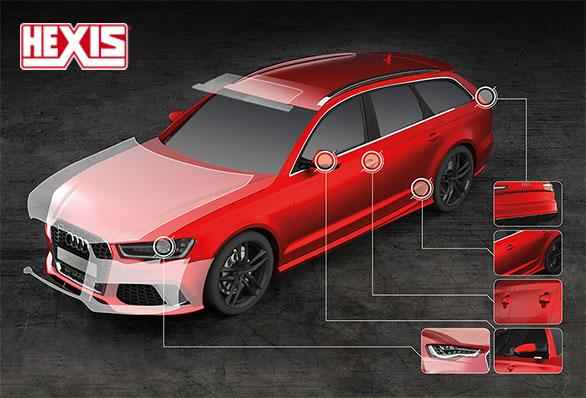 Антигравийная пленка Hexis Bodyfence 0,61