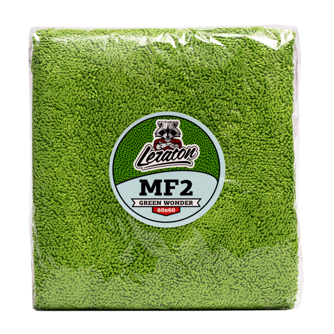 Двухсторонняя микрофибра для сушки LERATON GREEN WONDER MF2 60x60