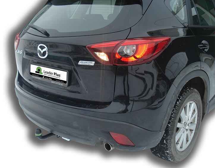 Фаркоп Leader Plus M308-A для Mazda CX-5 (KE), CX-5 II 2011-2016; 2017-, условно съемный шар (тип A)