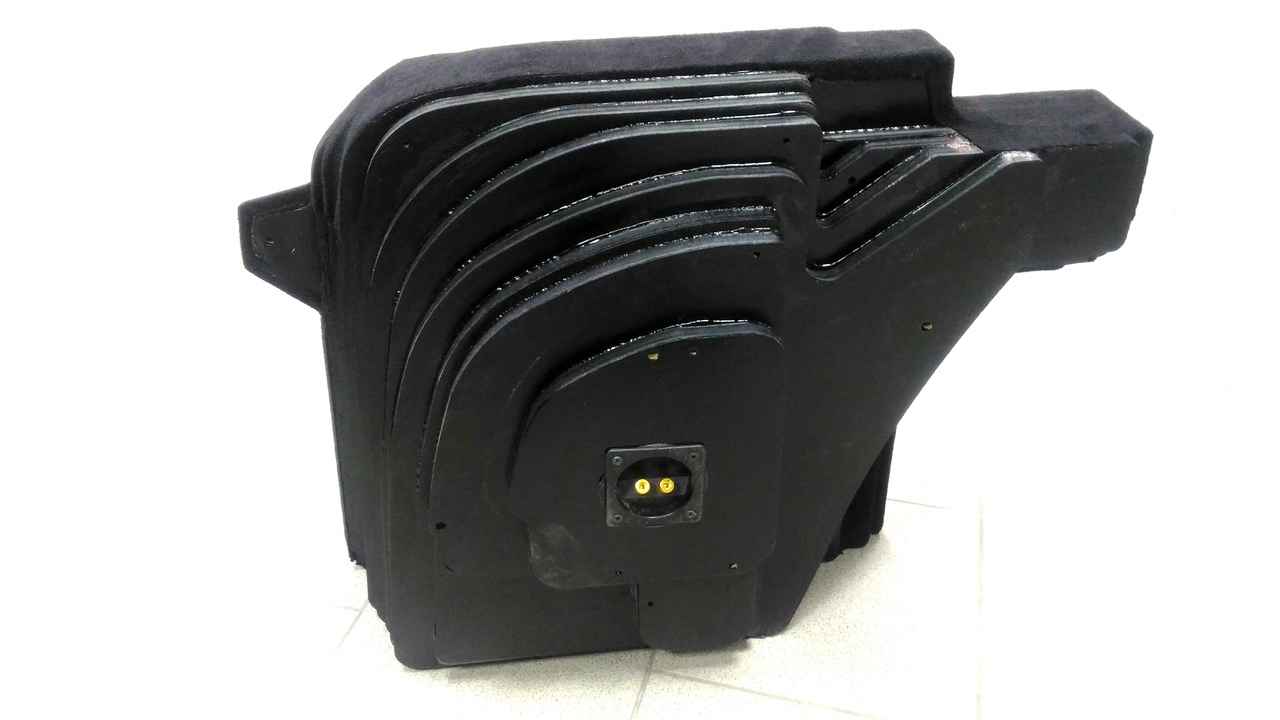 Короб стелс LADA GRANTA СЕДАН ver.1 с потаем 12″ правая сторона черный цвет