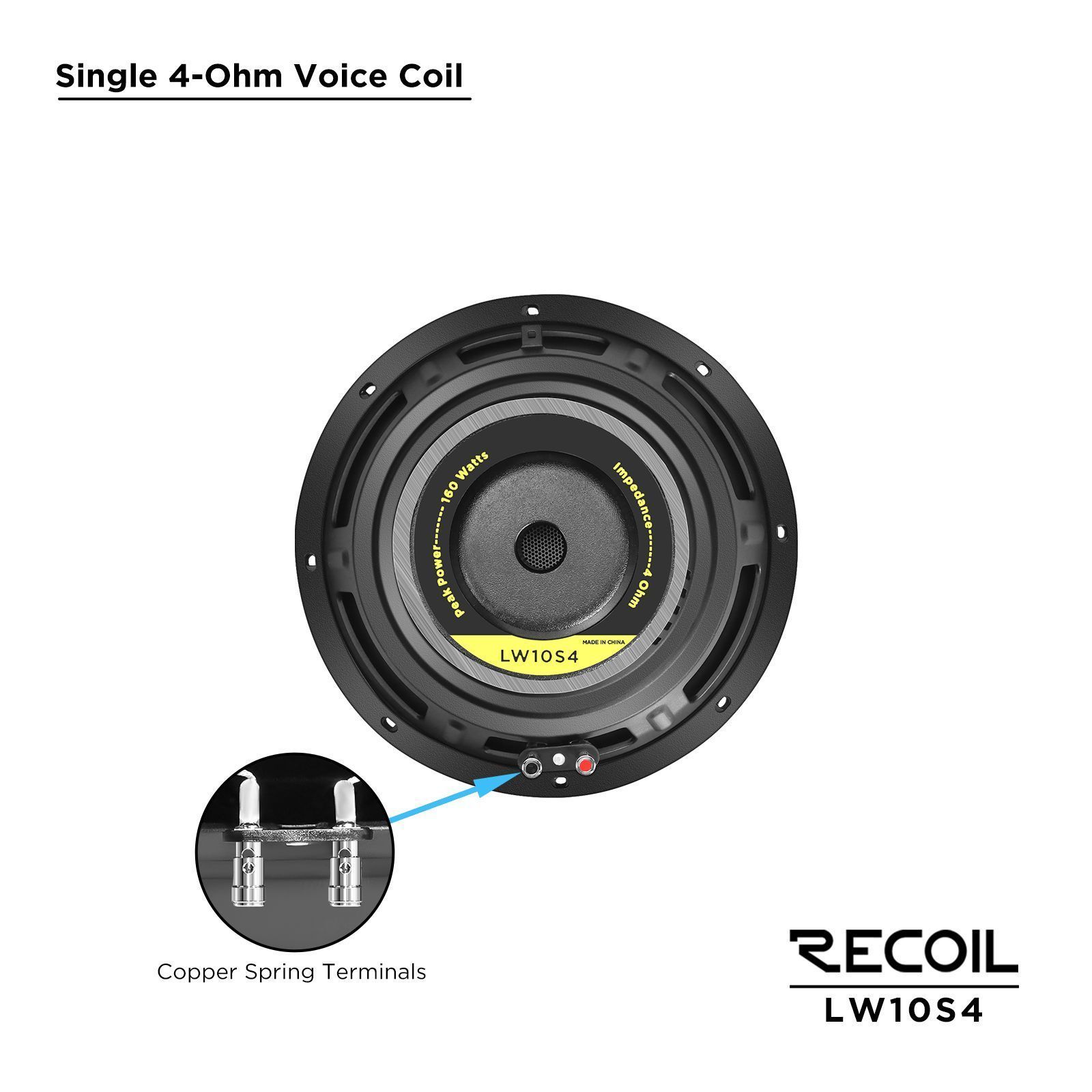 Recoil Audio LW10S4 сабвуфер