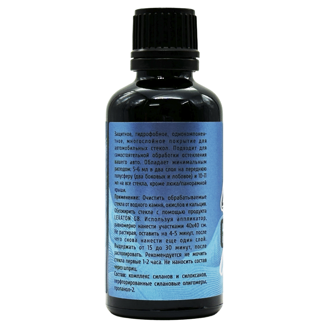 Защитное покрытие для стекол (антидождь) LERATON Glass Coating 50мл
