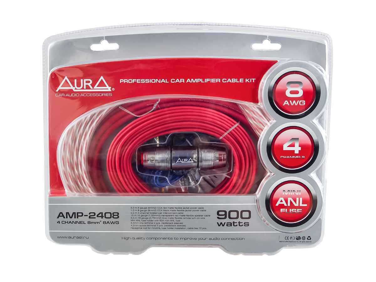 Aura AMP-2408 Комплект кабелей для усилителя