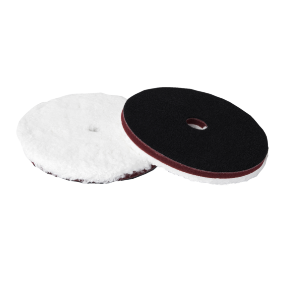 Микрофибровый полировальник на поролоне (для среднеабразивной полировки) 153мм LERATON MFFP150