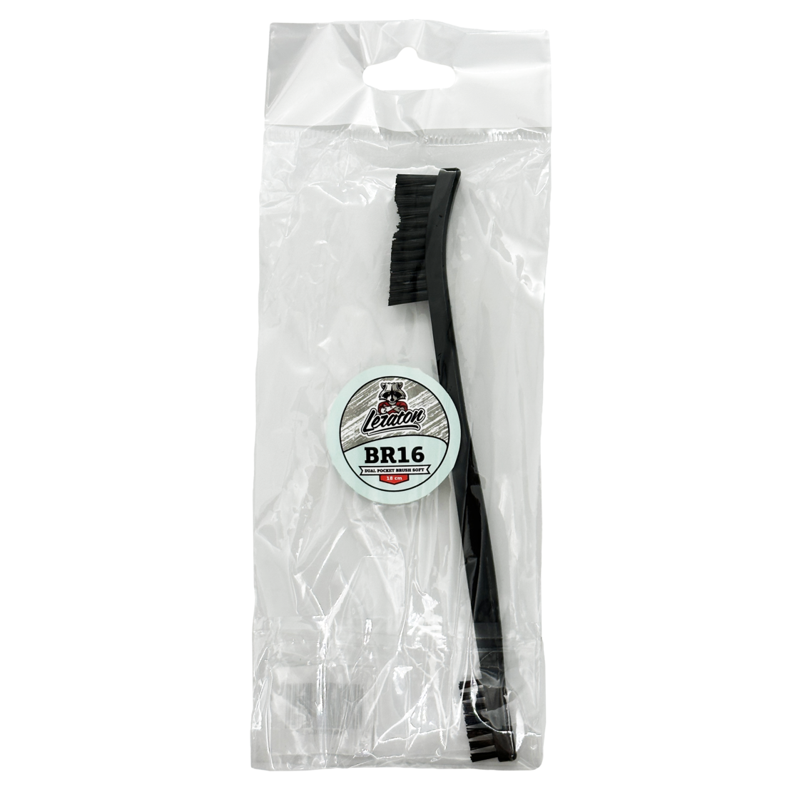 Мини щетка двухсторонняя жесткая, черная щетина LERATON BR16 Мини щетка двухсторонняя жесткая, черная щетина LERATON BR16