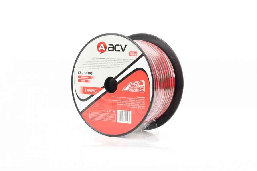 Провод монтажный ACV KP21-1106 2х1,25мм 100м