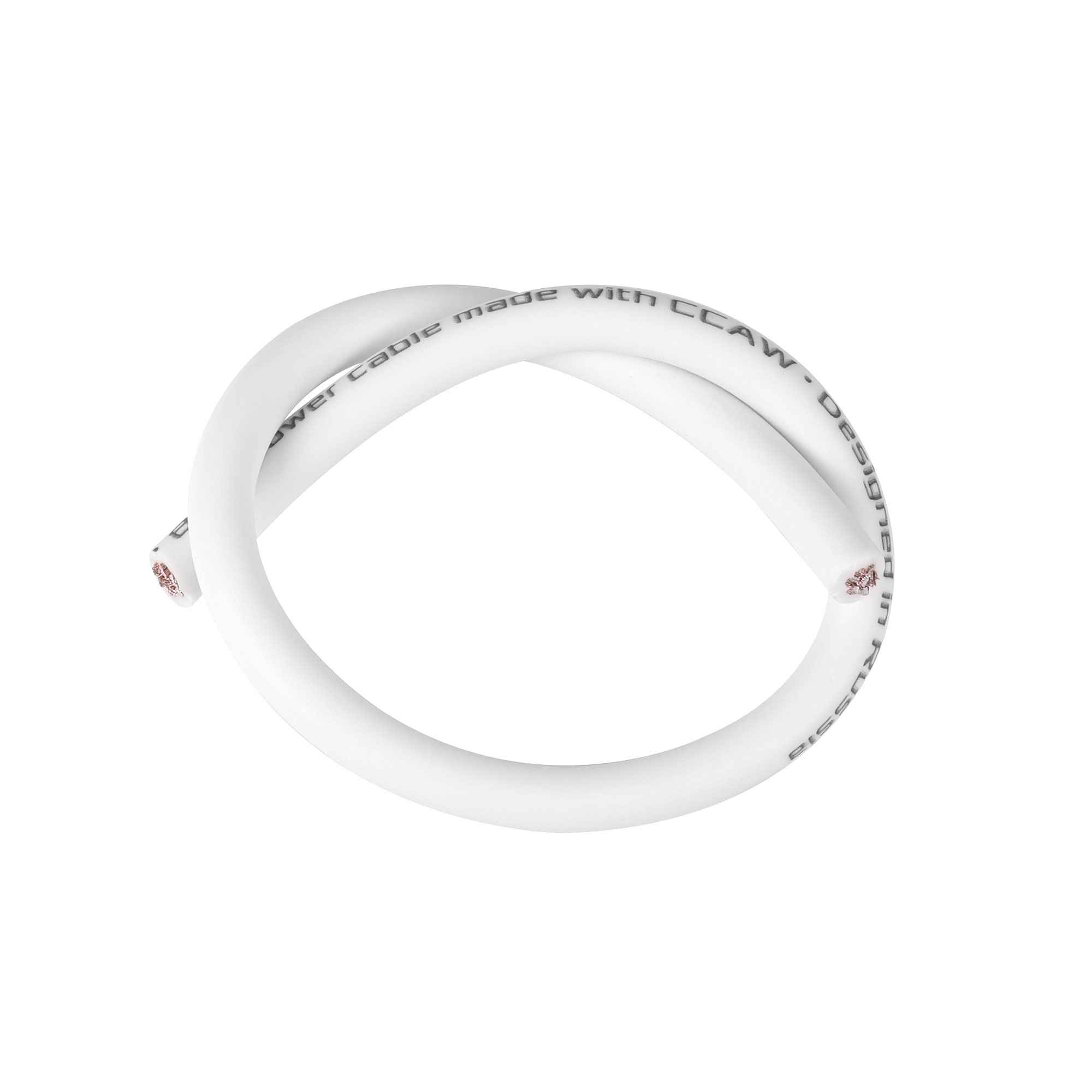 DL Audio Piranha Power Cable 8 Ga White DL Audio Piranha Power Cable 8 Ga White