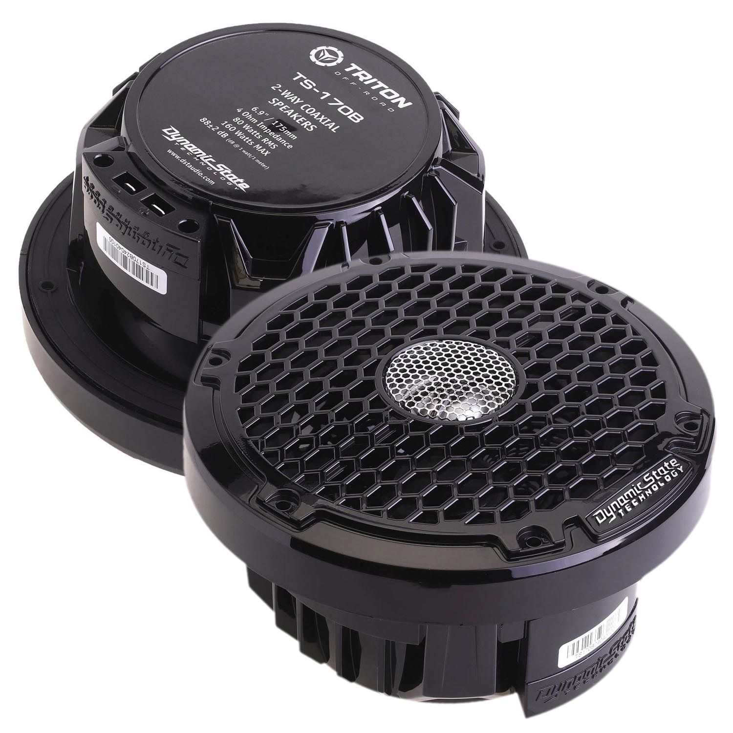 Dynamic State TRITON TS-170B Black, коаксиальная акустическая система