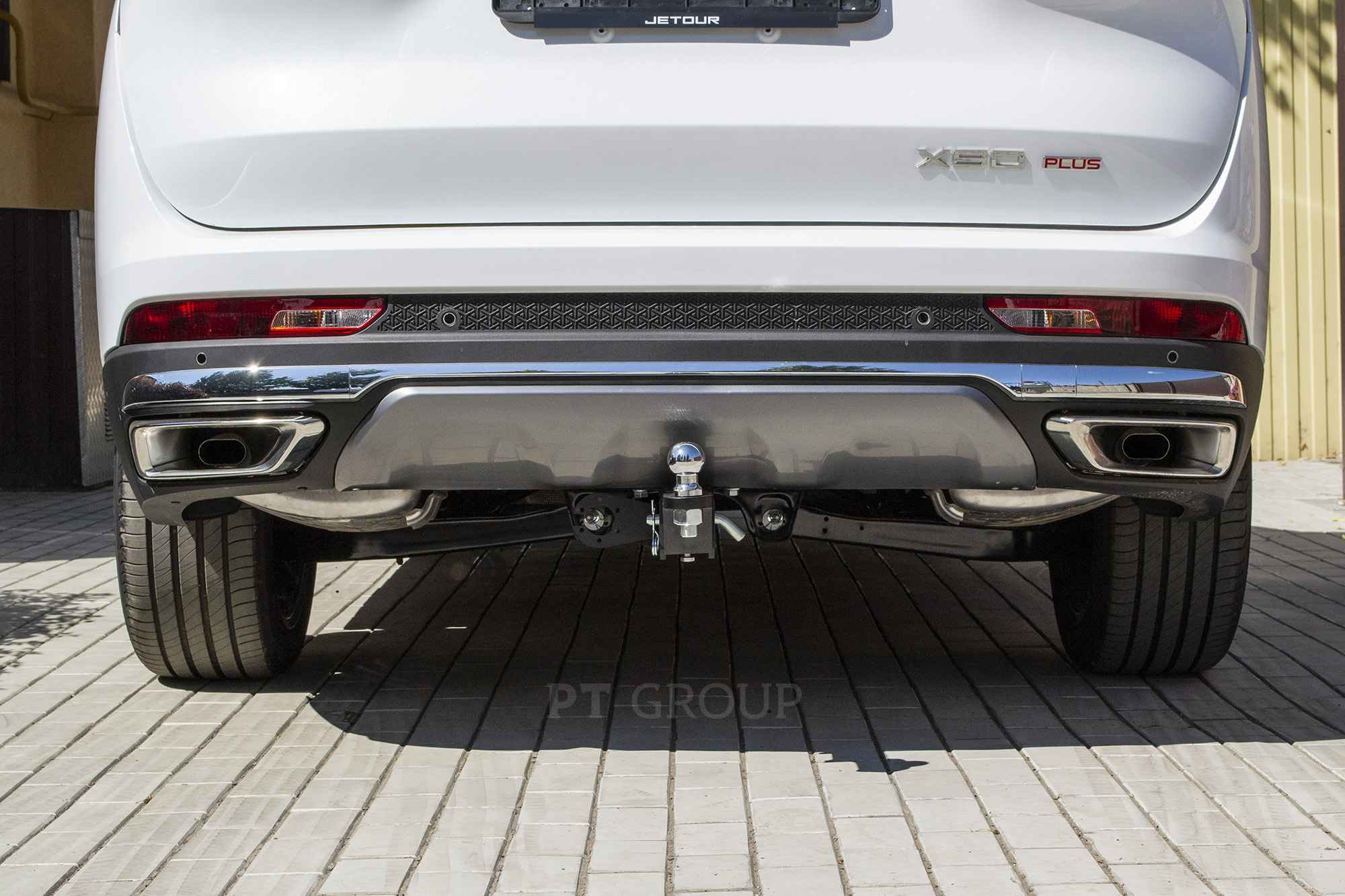 Фаркоп ПТ ГРУПП JXD-23-991122.00 для Jetour X90 PLUS 2023-..., быстросъемный шар (тип Е)