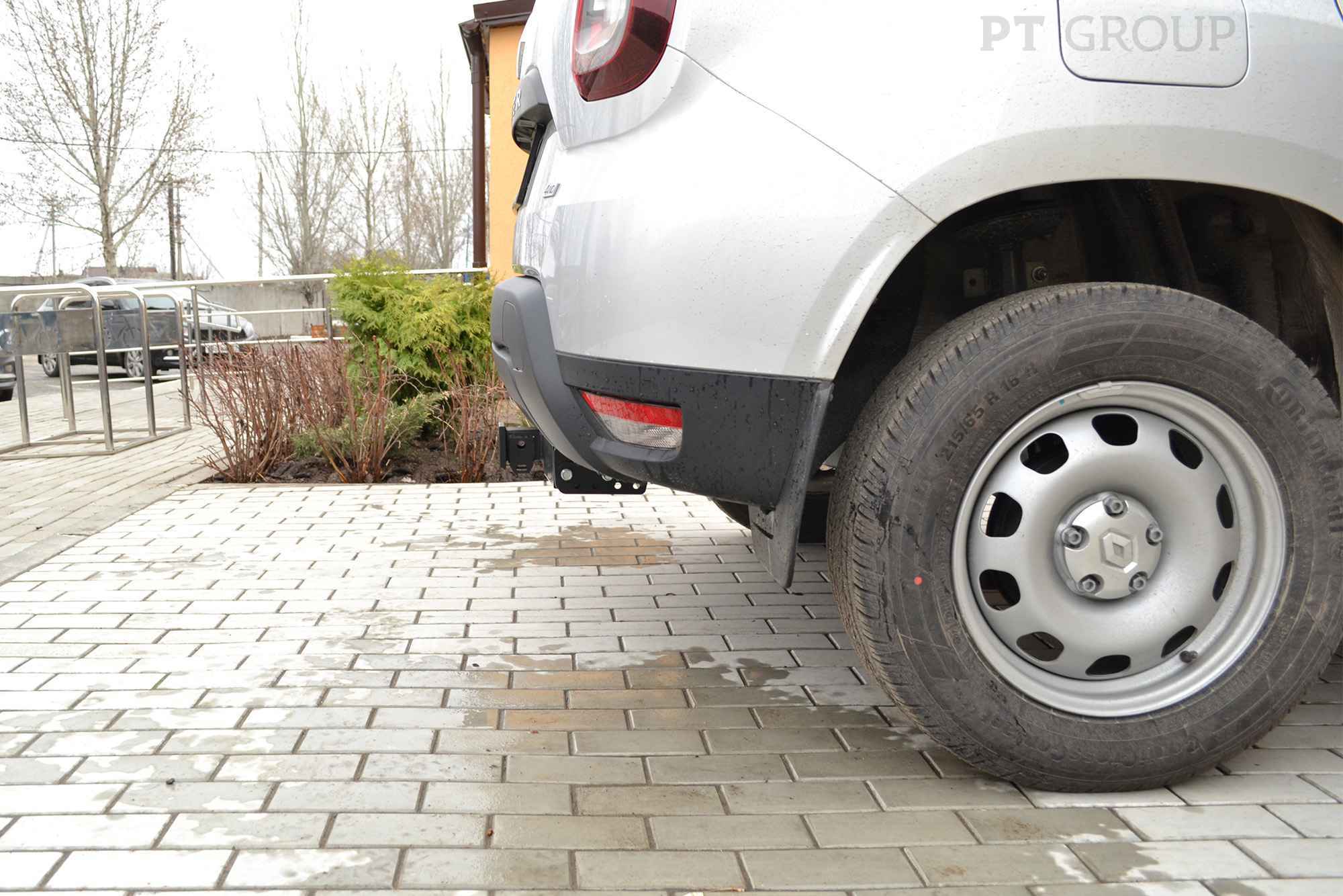 Фаркоп ПТ ГРУПП RDU-21-991124.00 для Renault Duster 2021-... с нерж.накладкой, быстросъемный шар (ти