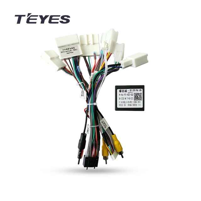 Teyes For Toyota cable and canbus Кабель питания для Toyota + CANBUS