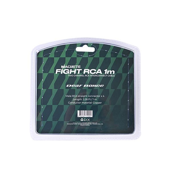 Alphard Machete Fight RCA 1m межблочный кабель 1 метр Alphard Machete Fight RCA 1m межблочный кабель 1 метр