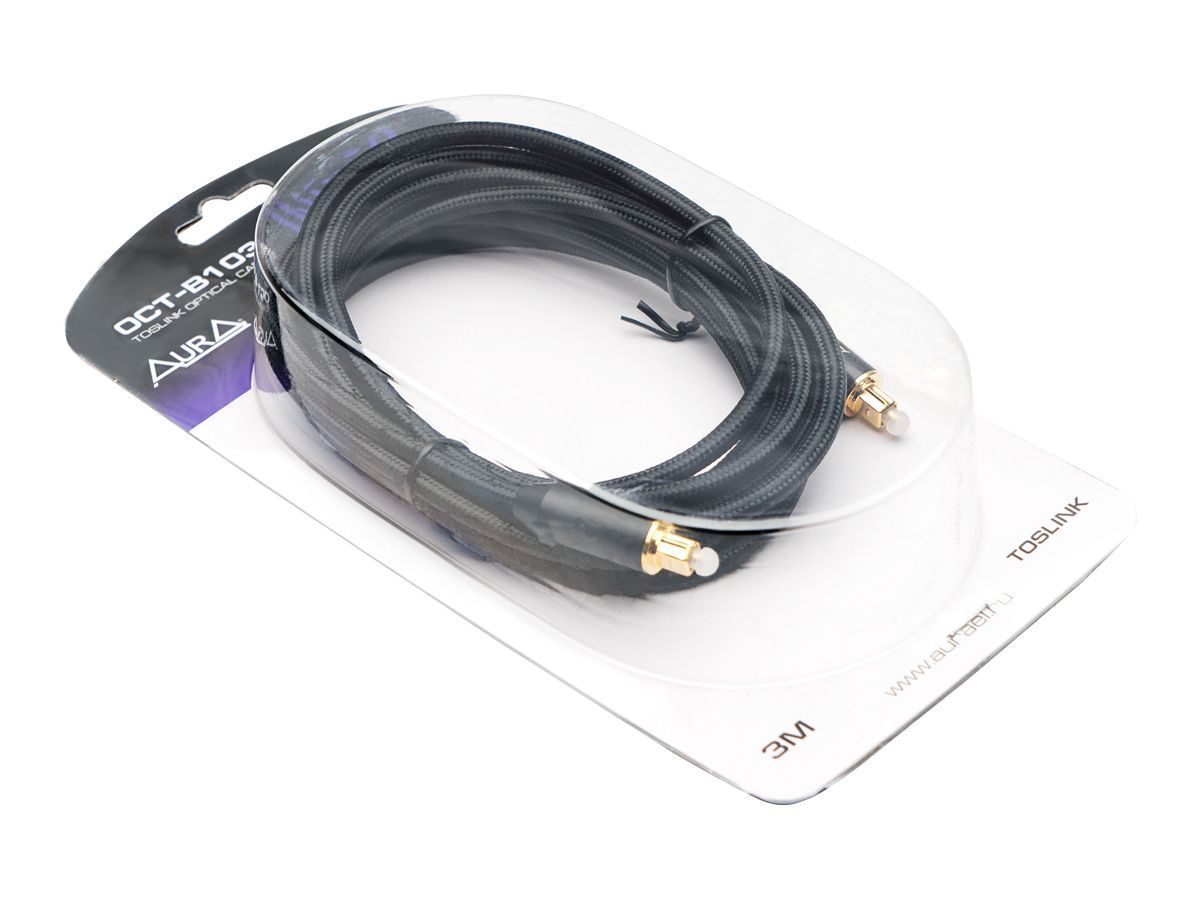 Aura OCT-B103 кабель оптический Toslink-Toslink 3 метра