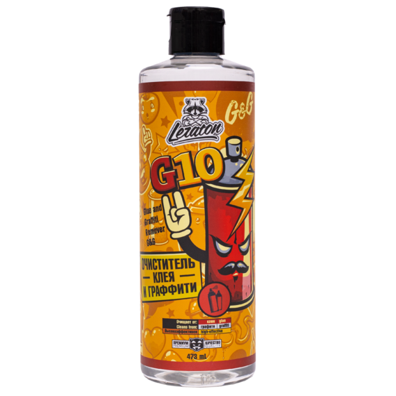 Очиститель клея и граффити LERATON G10 473мл.