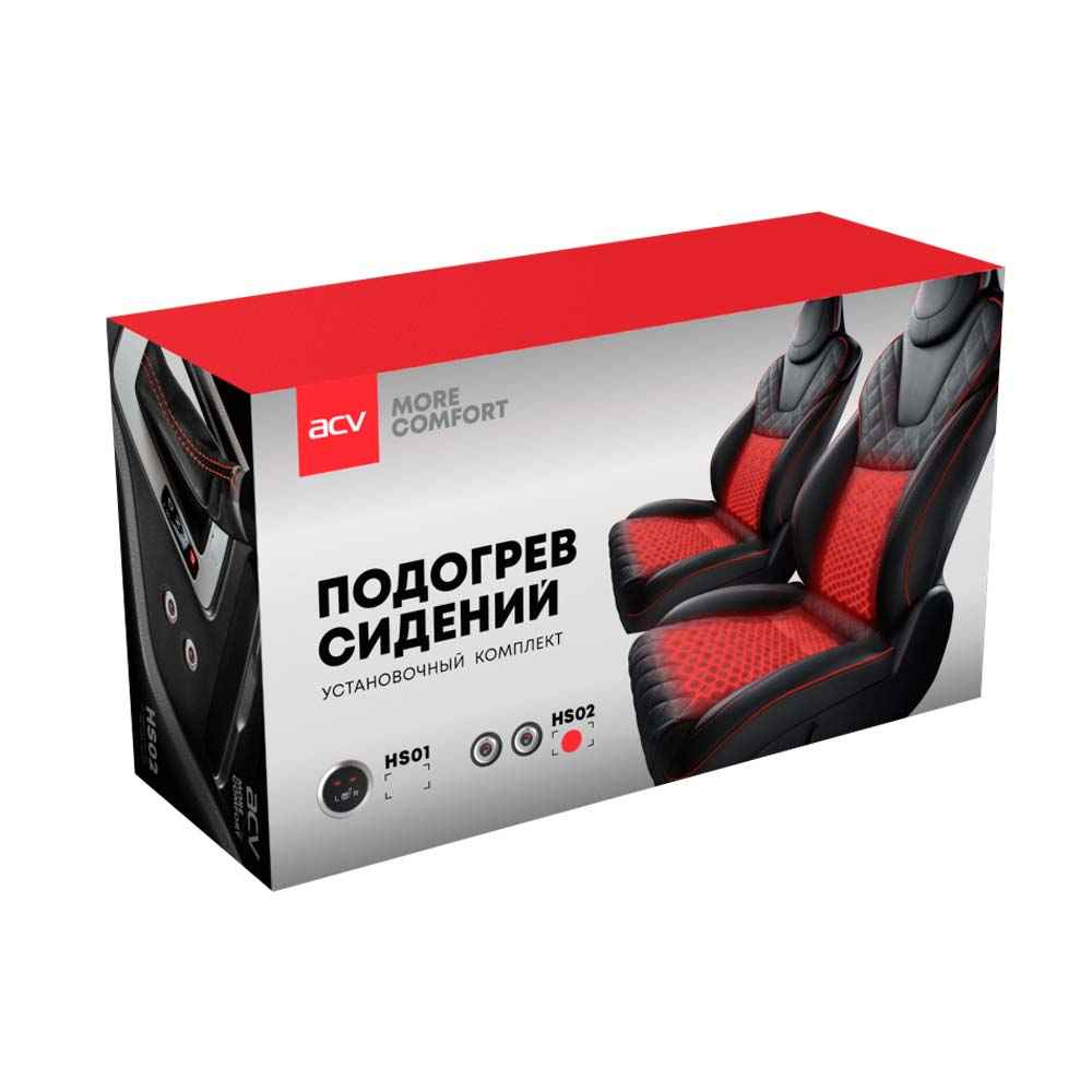 ACV HS-02 Подогрев сидений на 2 места, 6 режимов (аналог Емеля УК2)